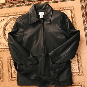 Leather jackej